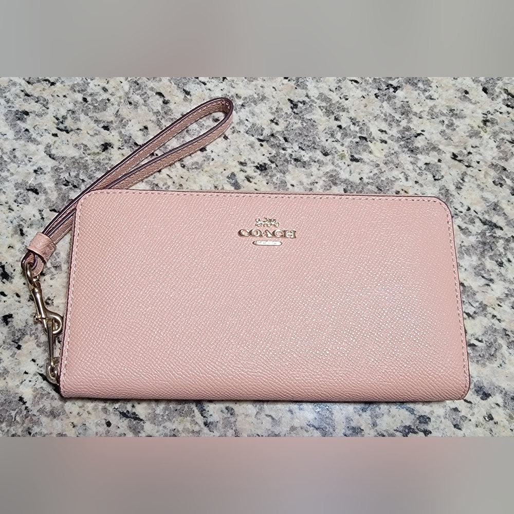 Pink Coach Wallet